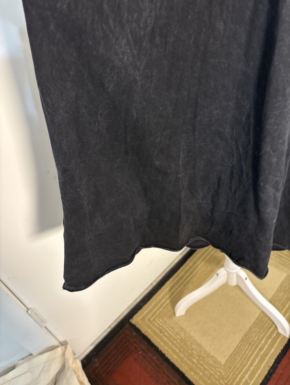 Free People Hotshot Mini Dress Shorts Washed Black Medium NWOT - Picture 3 of 10